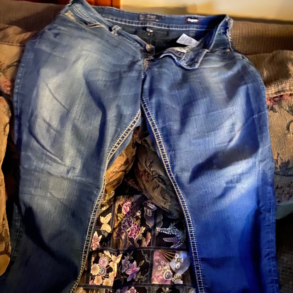 Skinny Silver Jeans